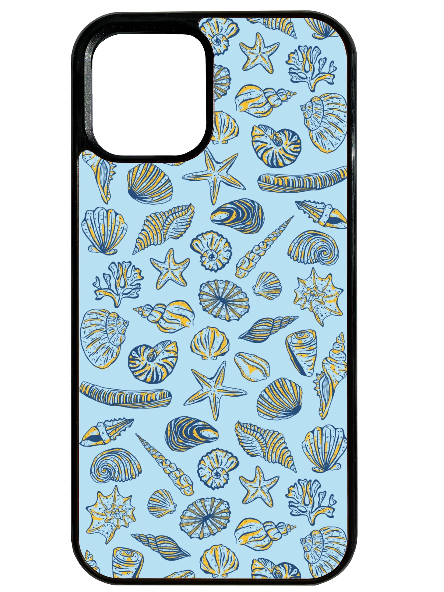 Sea Shells in Blue Phone Case