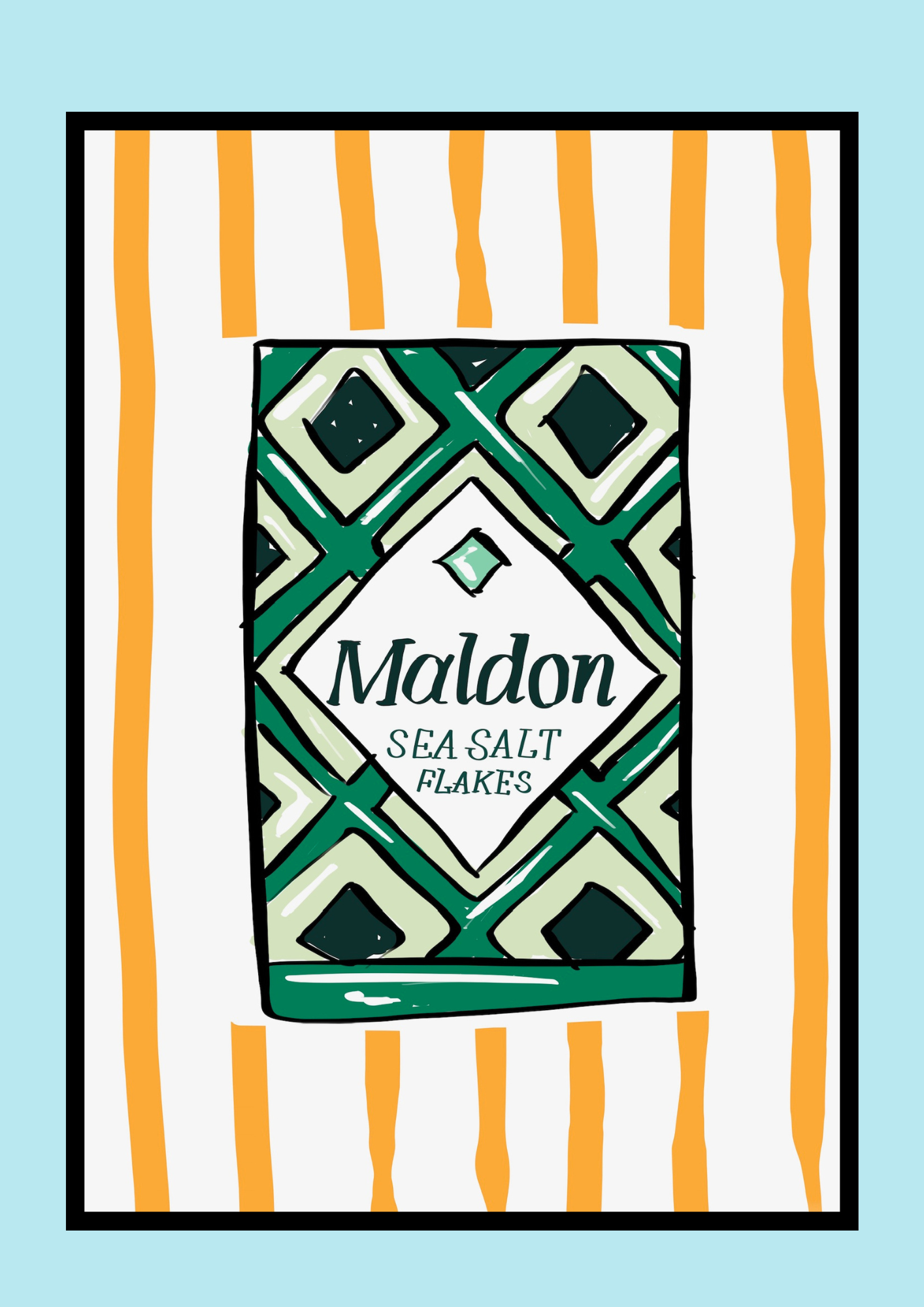 Maldon Sea Salt Print