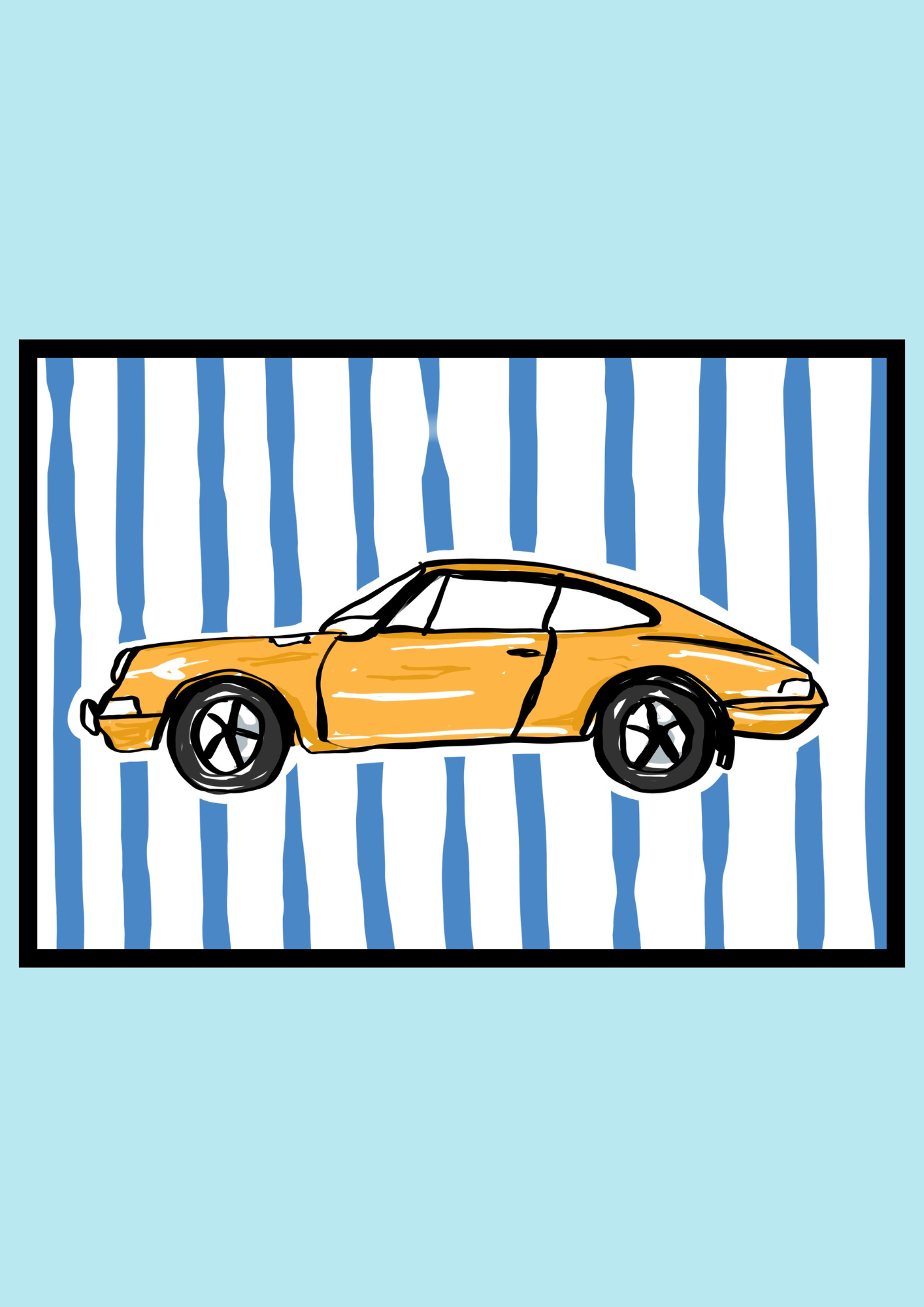 Porsche Print