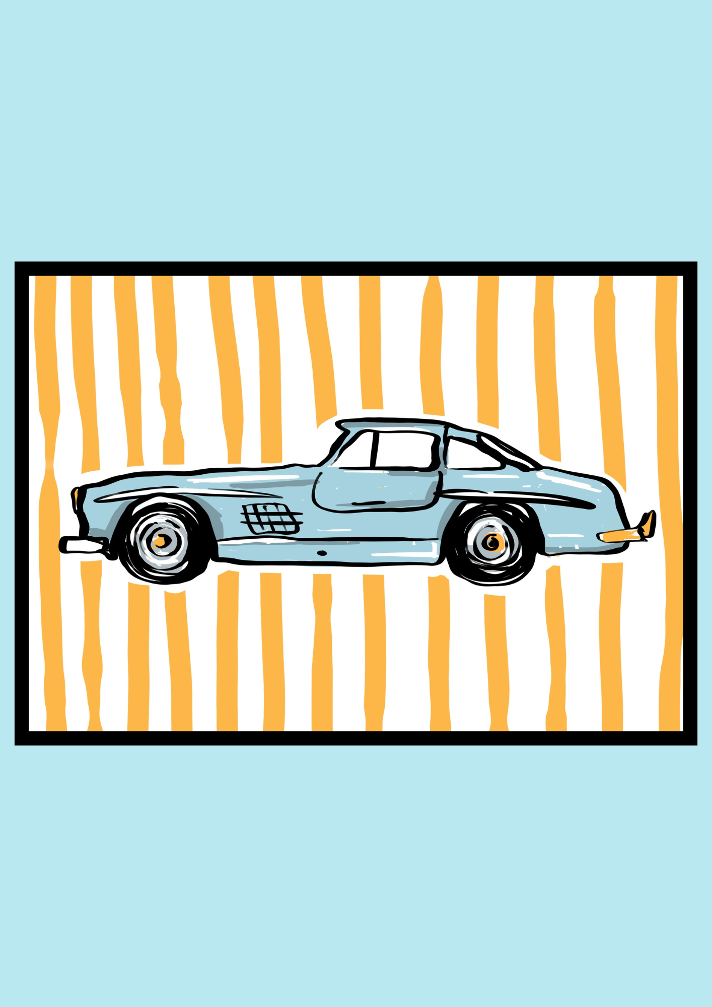 Mercedes Print