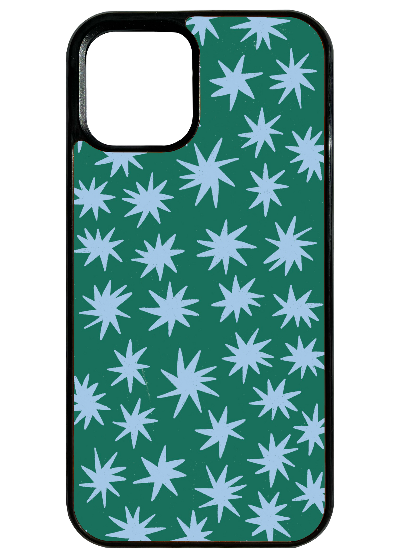 Firework in Blue and Green Phone Case