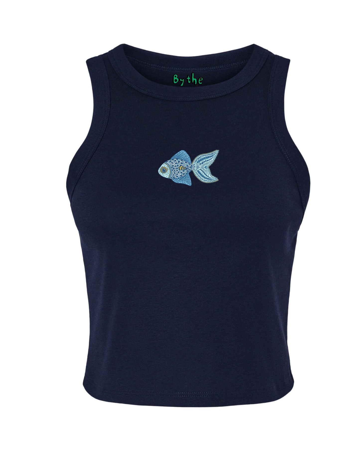 Navy Racer Top SMALL