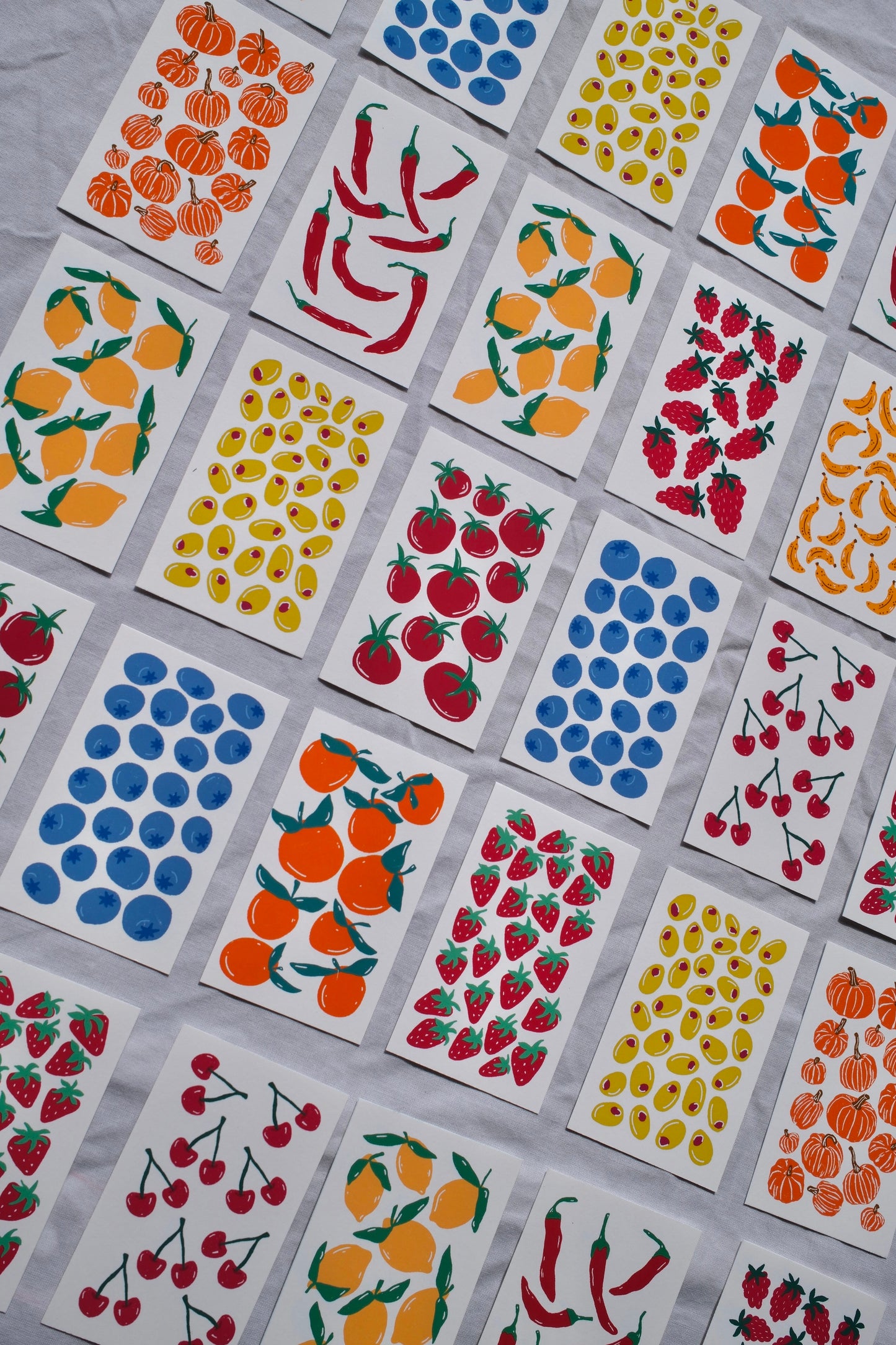 Fruit & Veg Mystery Mini Print Pack