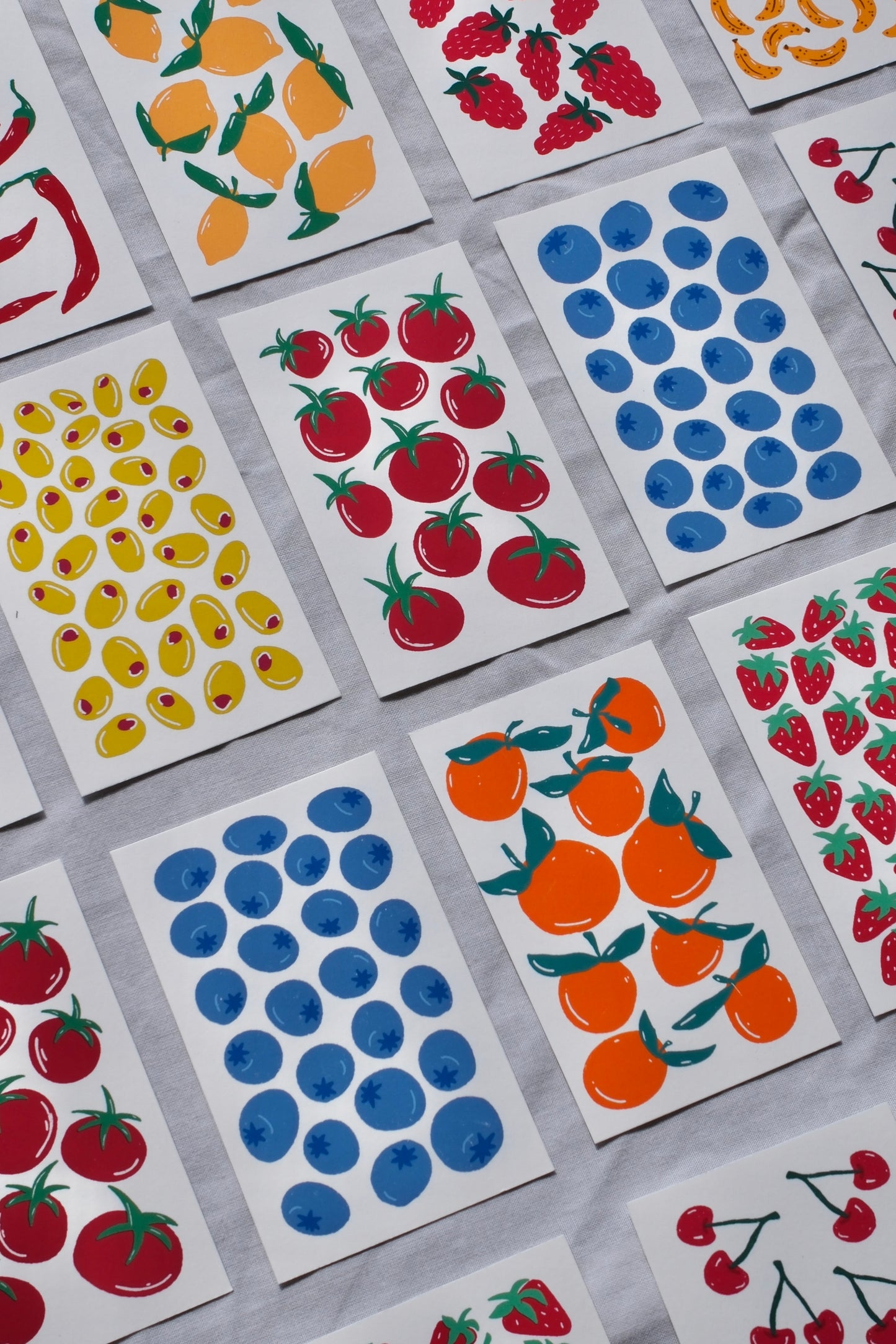 Fruit & Veg Mystery Mini Print Pack