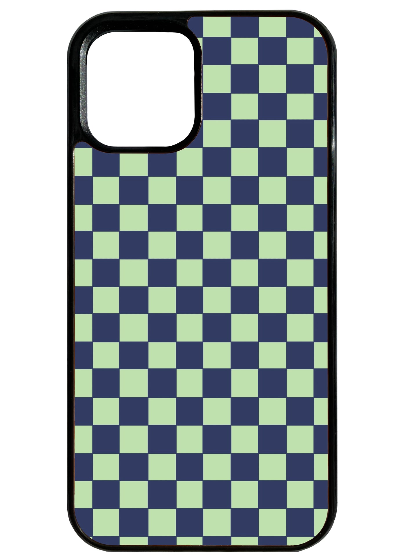 Chequer in Green Phone Case