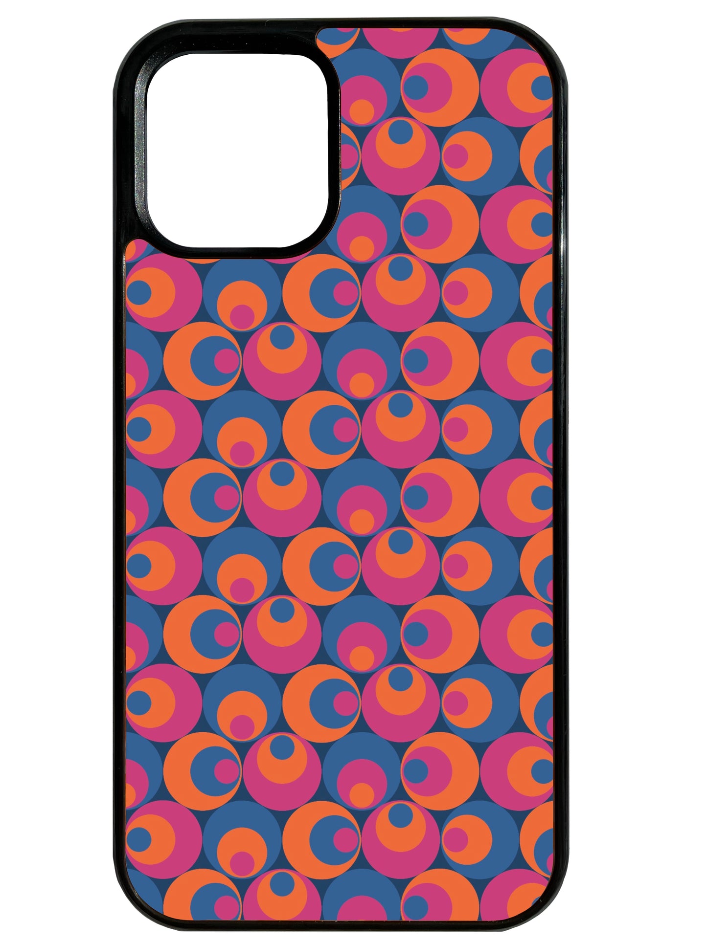 Retro In Purple and Blue Phone Case