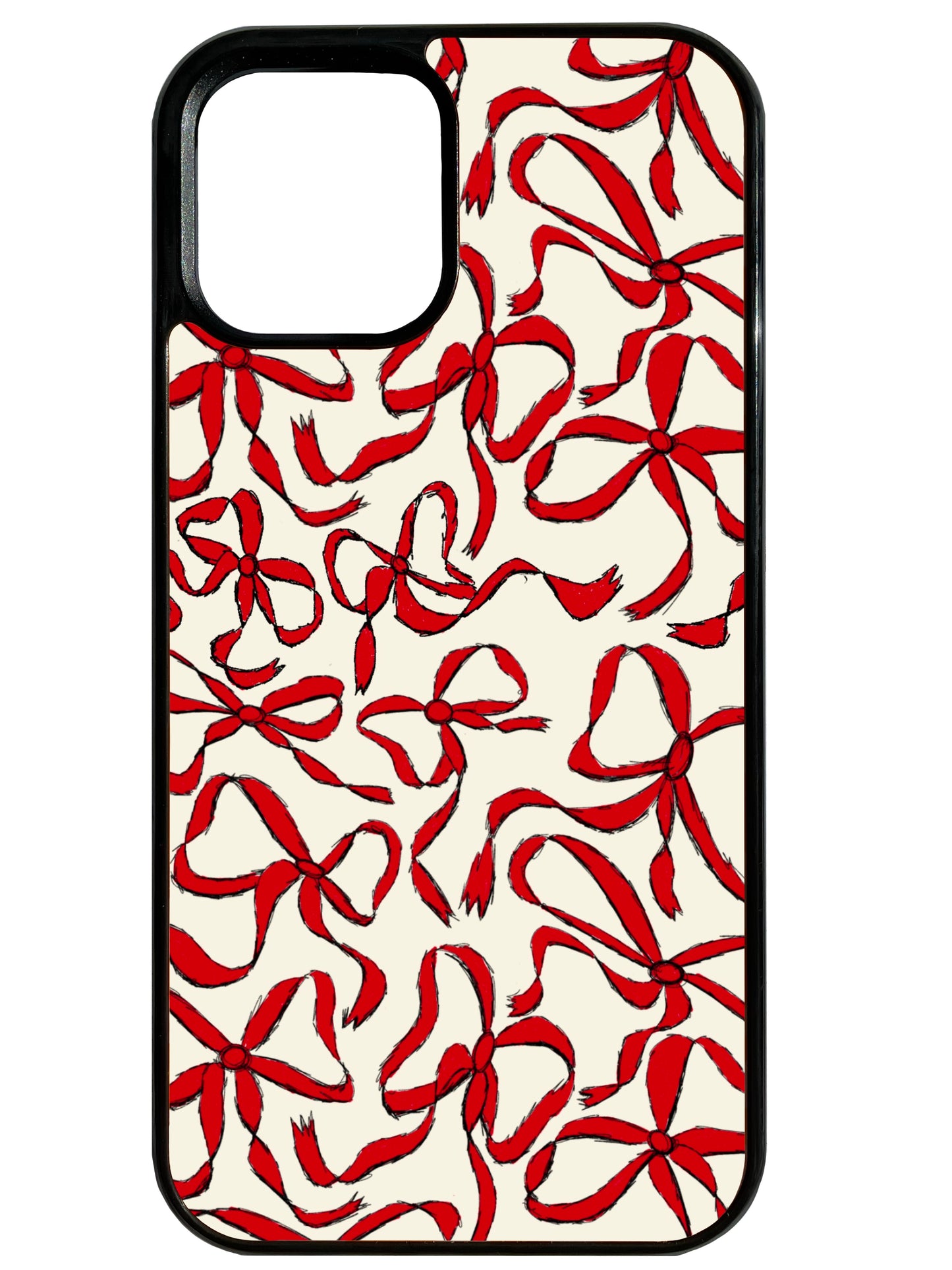 Put A Bow On It! in Red Phone Case