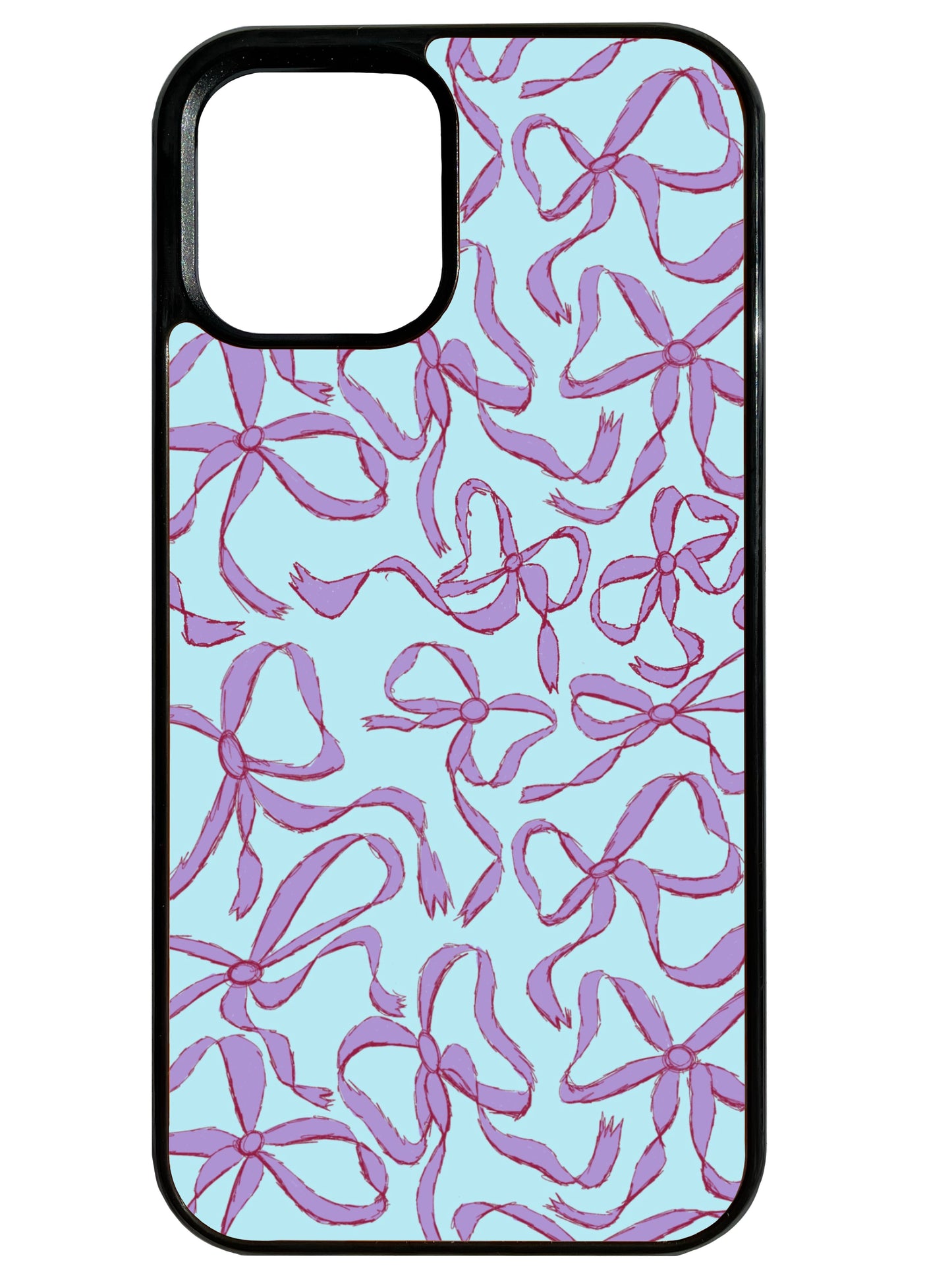 Put A Bow On It! in Blue & Purple Phone Case