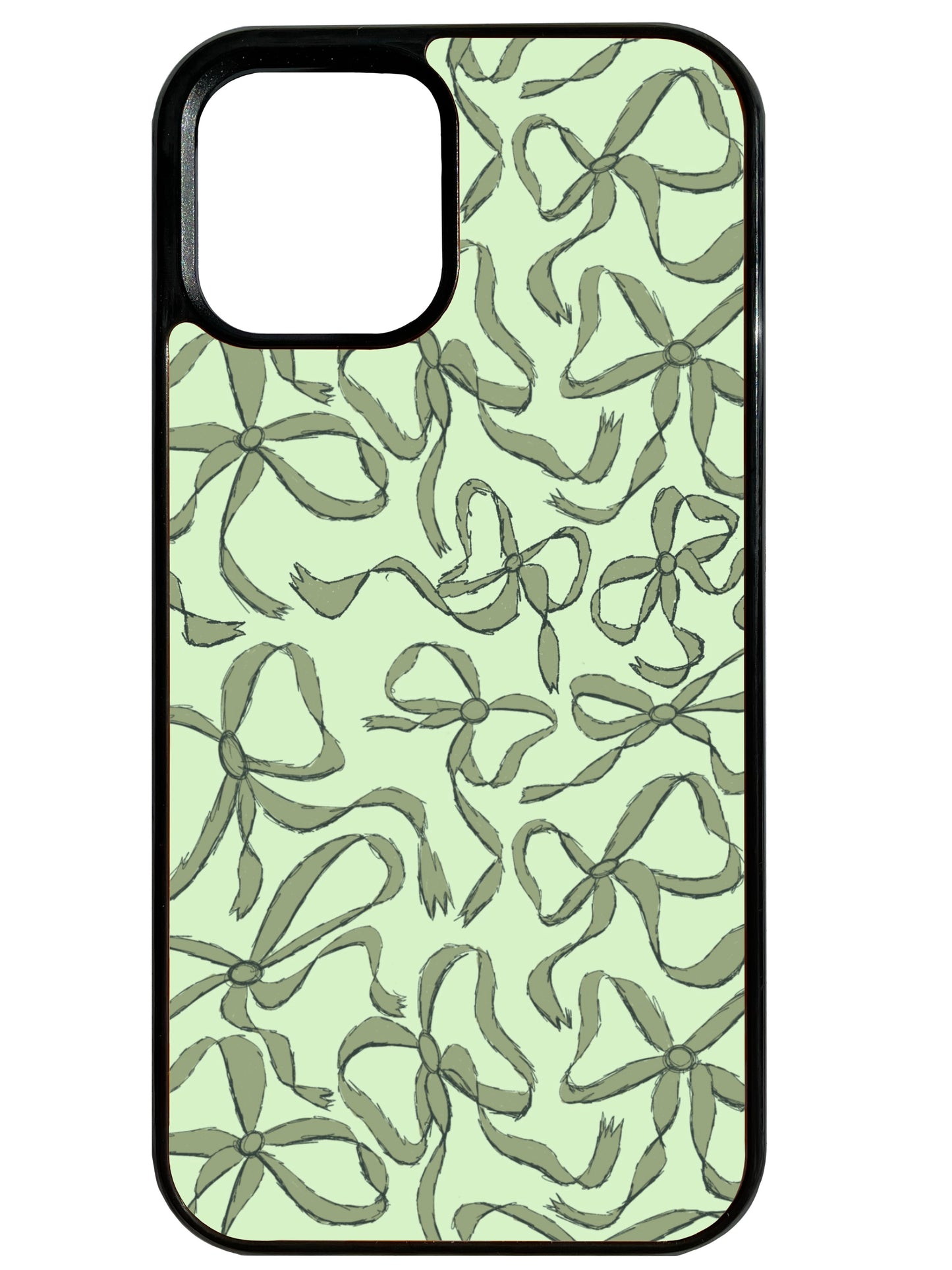 Put A Bow On It! in Green Phone Case