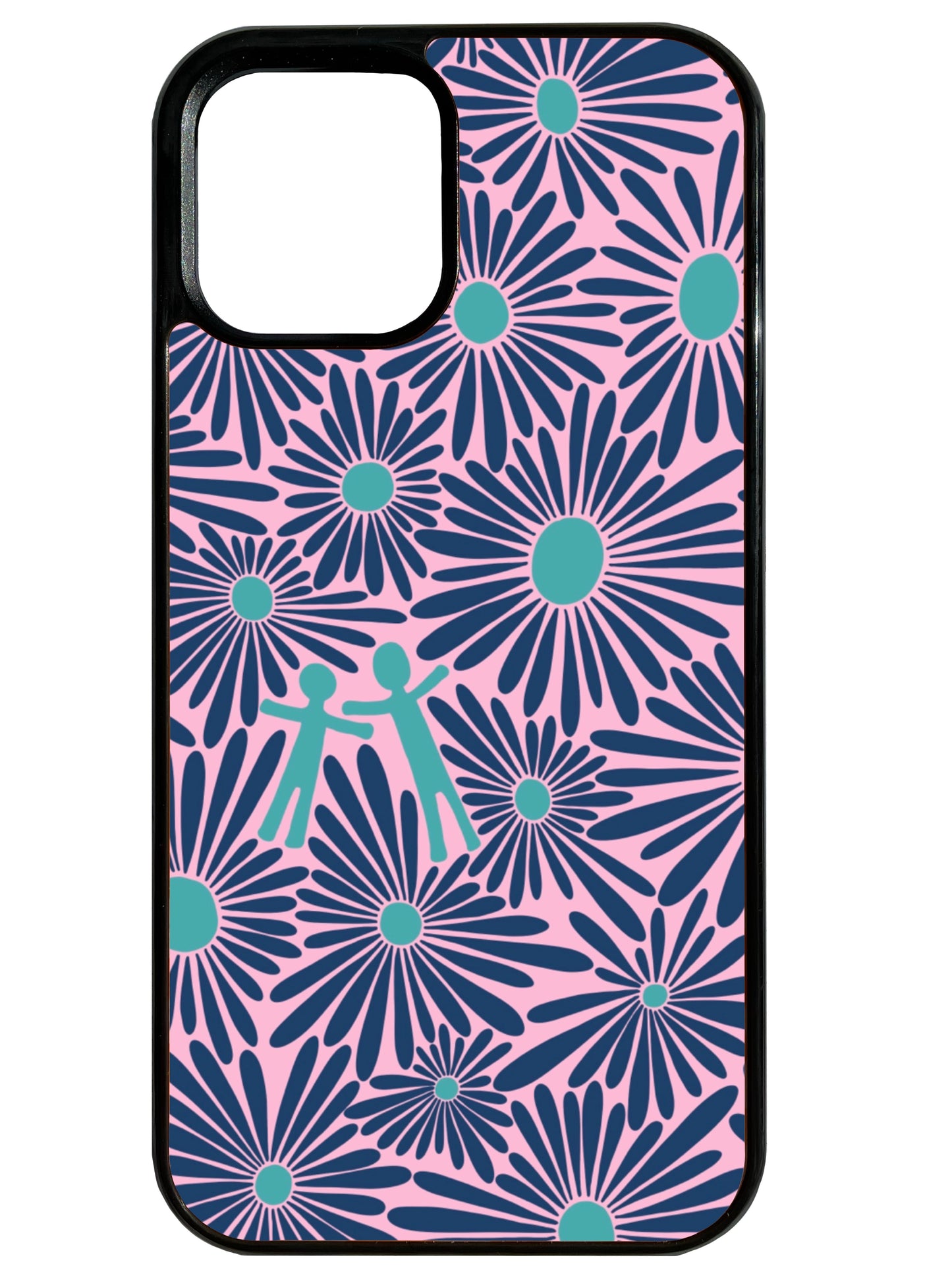 Flower Fields in Purple Phone Case
