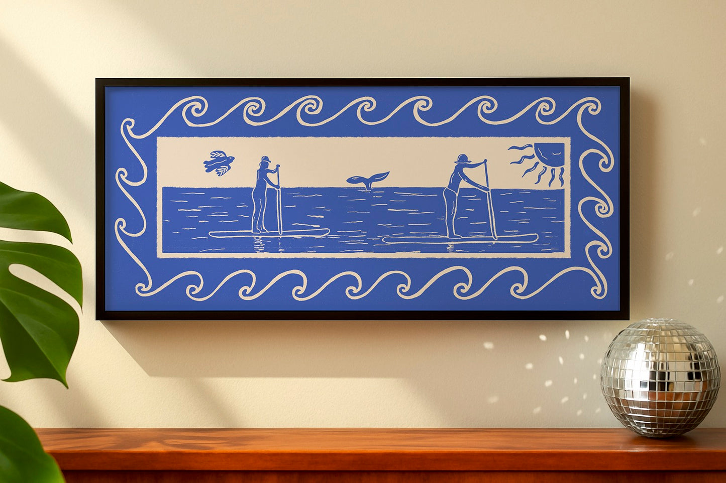 Paddle Boarders Print