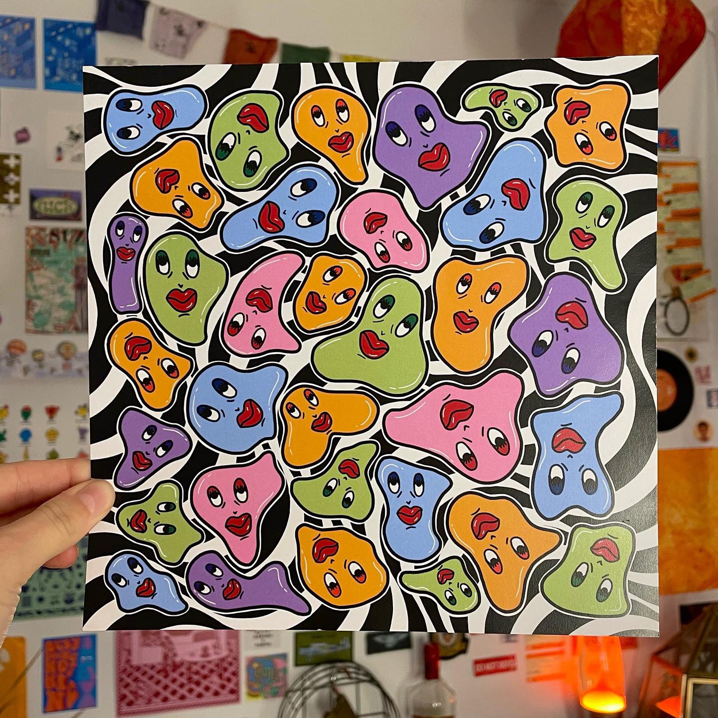 Groovy Gals Art Print