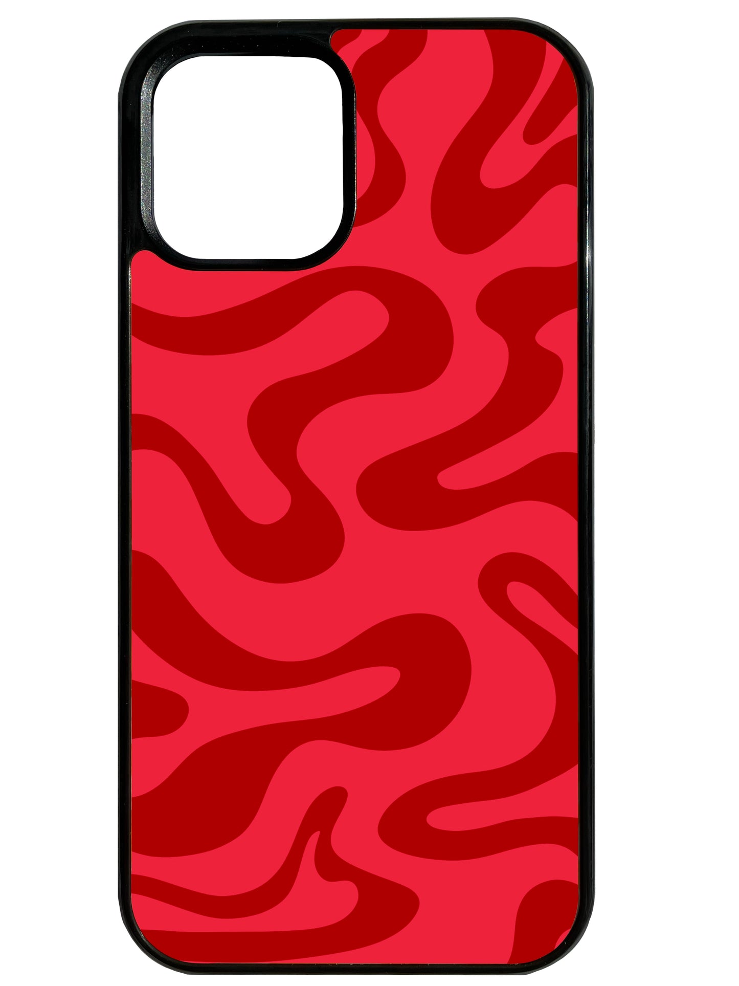 Liquid Swirl in Red Phone Case