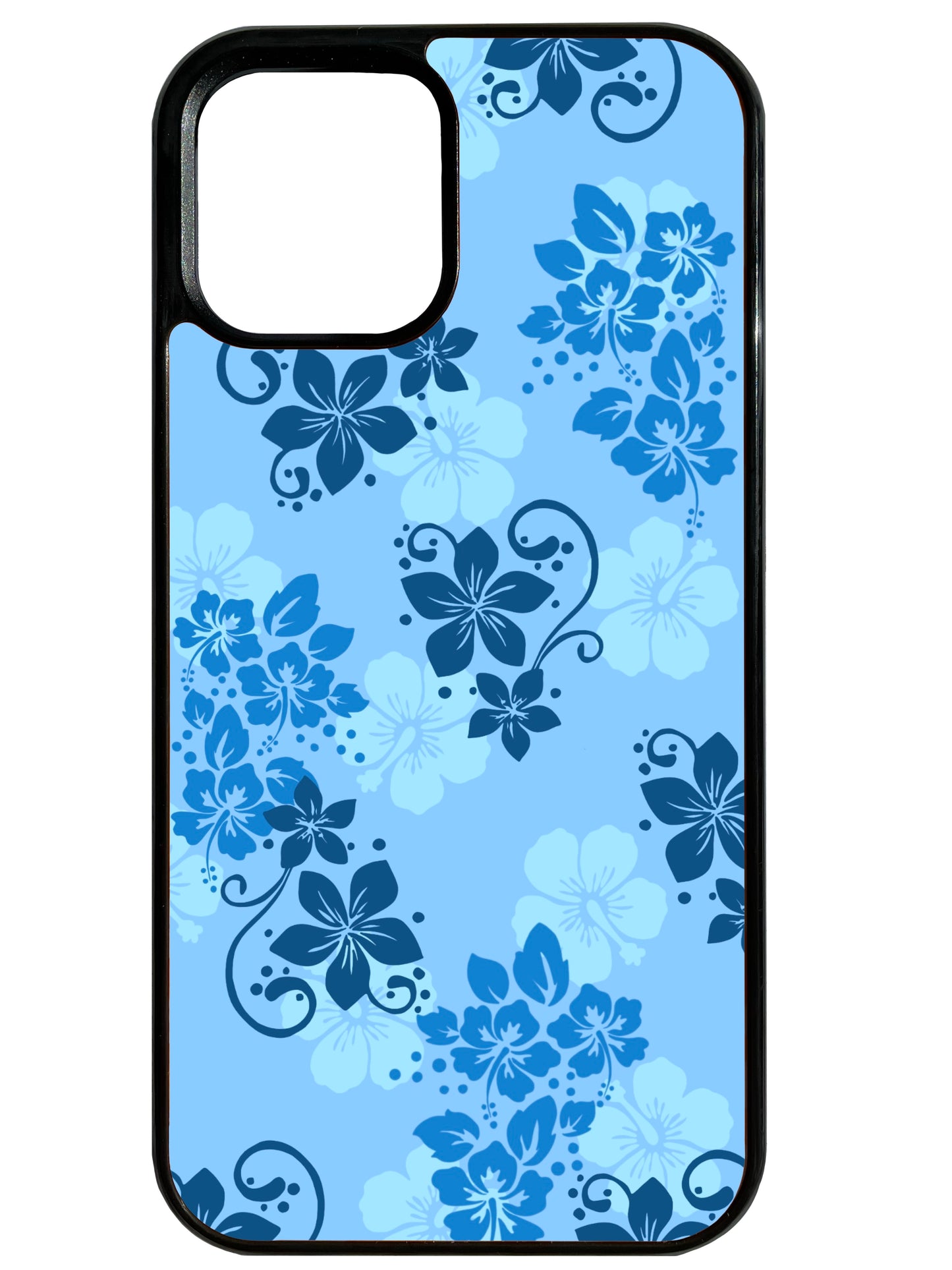 Hibiscus in Blue Phone Case