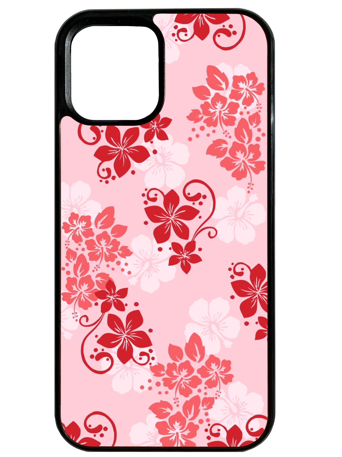 Hibiscus in Pink and Red Phone Case