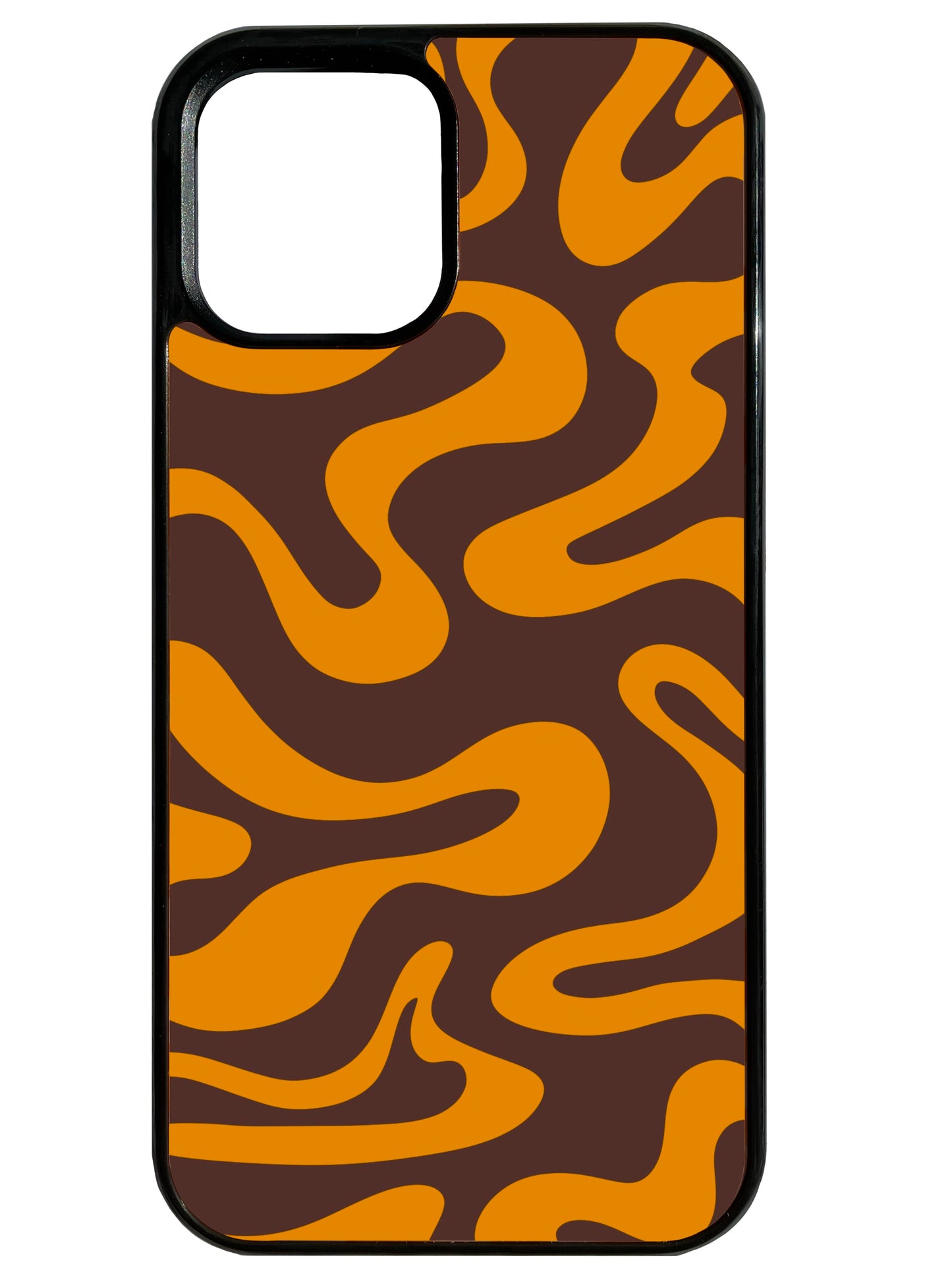 Liquid Swirl in Burnt Orange Phone Case
