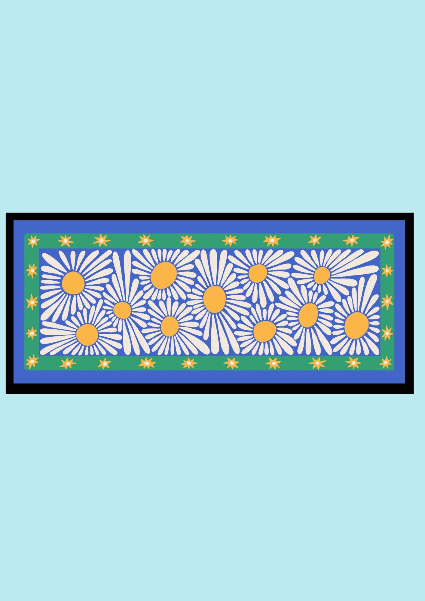 Screenprint Daisy Daisy Star Print – BY THE PEOPLE