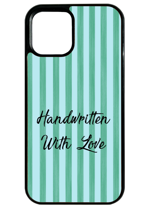 HWL Green and Blue Stripes Phone Case