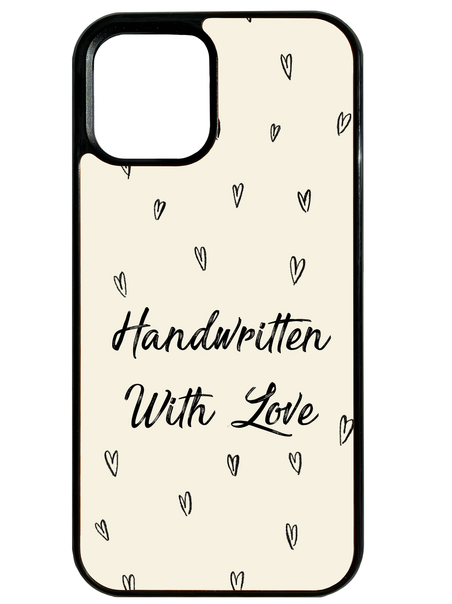 HWL Cream Hearts Phone Case