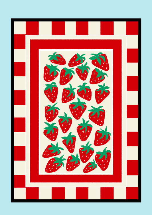 Strawberries Print