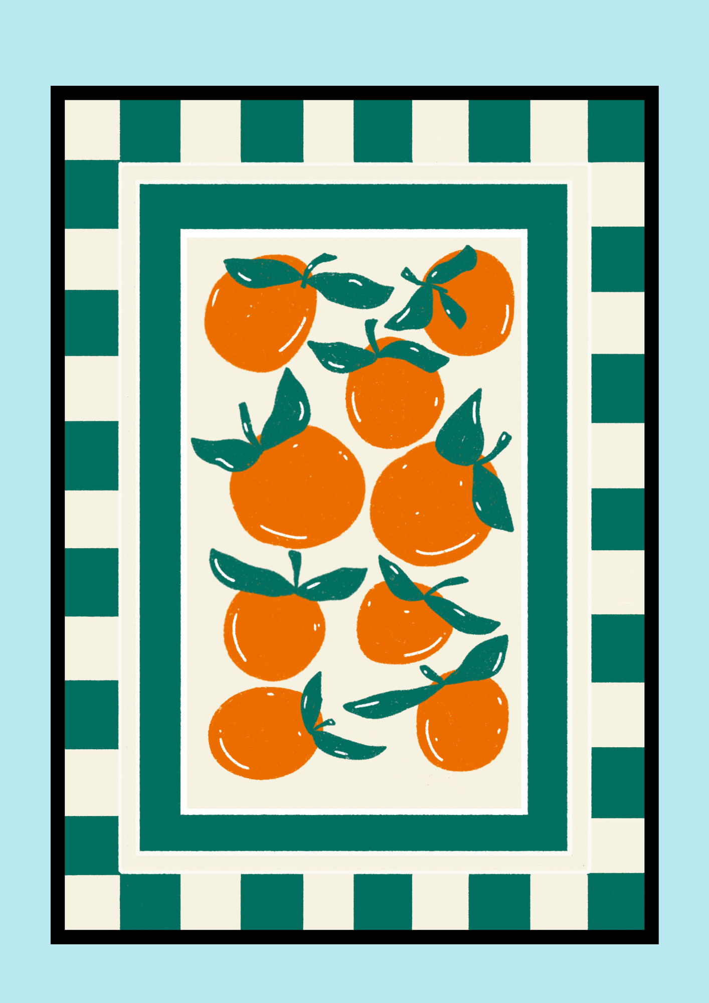 Oranges Print