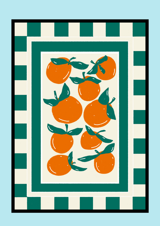 Oranges Print