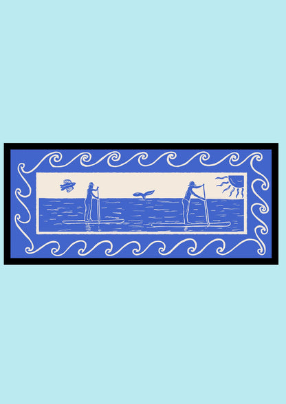 Paddle Boarders Print