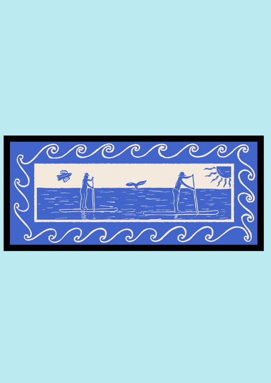 Paddle Boarders Print