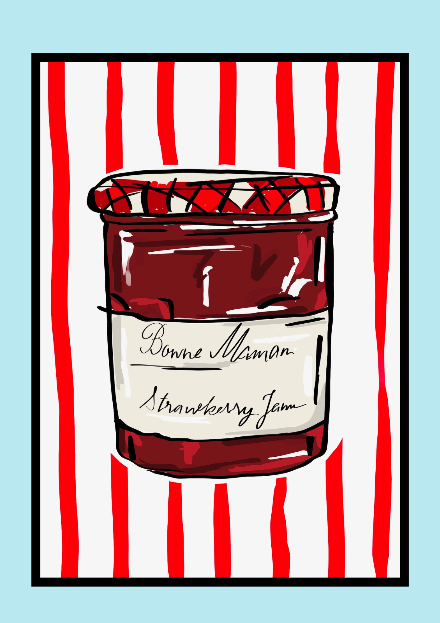 Strawberry Jam Print