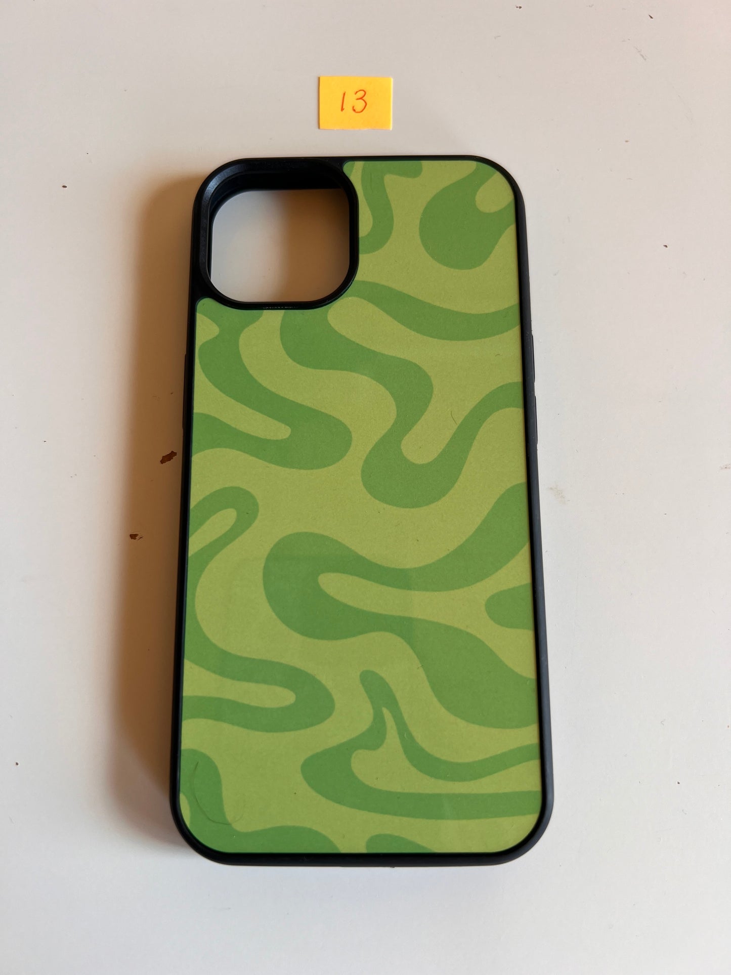 iPhone 13 Liquid Swirl in Green