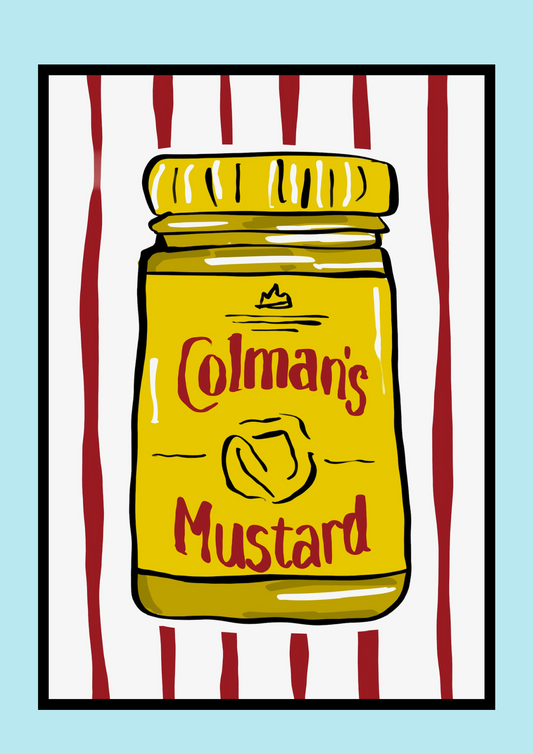 Colman's Mustard Print