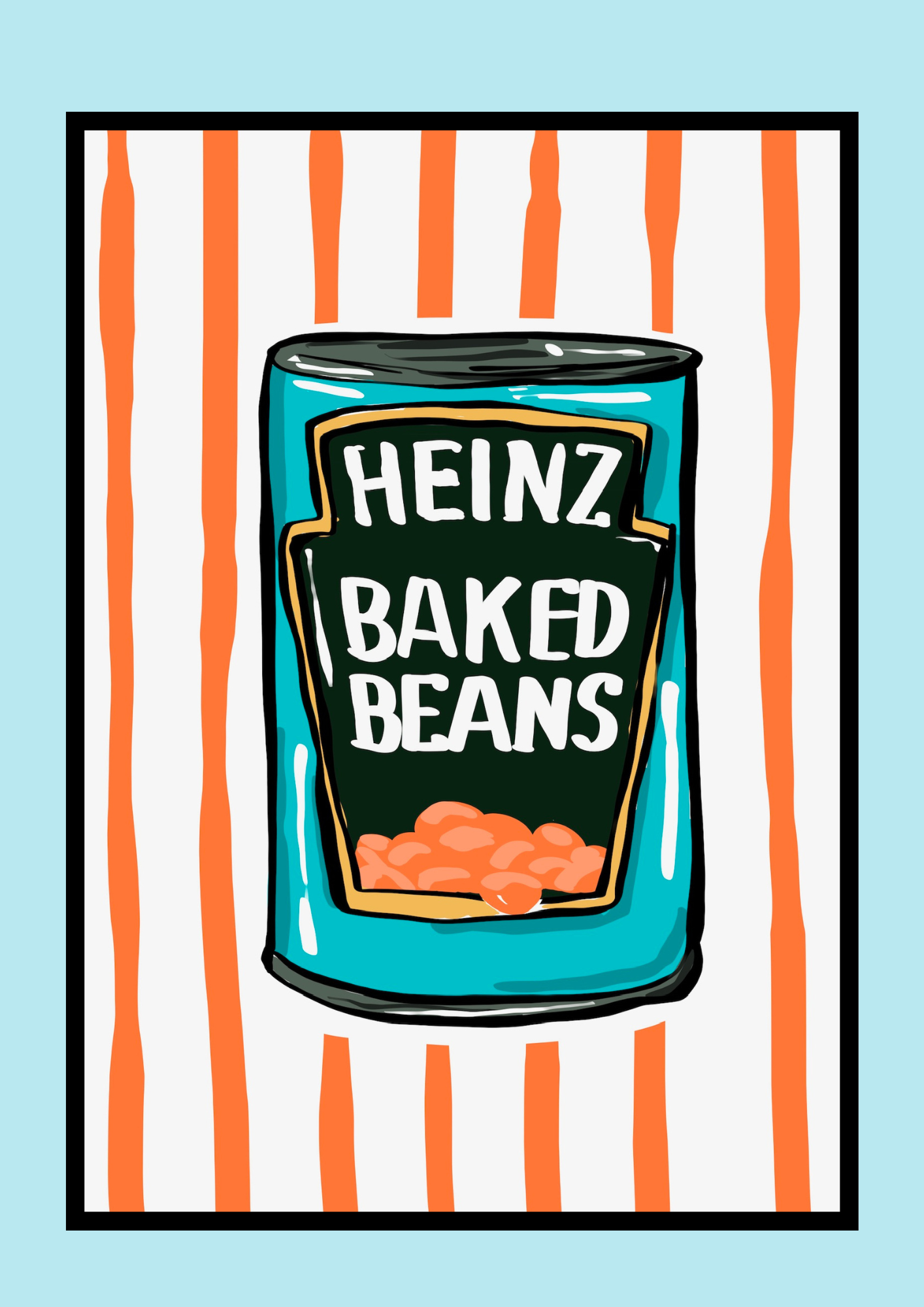 Heinz Baked Beans Print