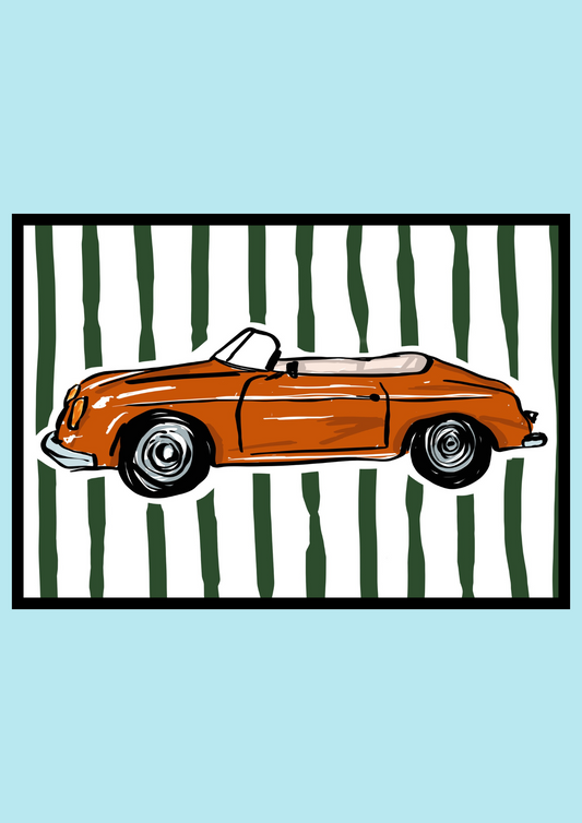 Porsche 356 Print