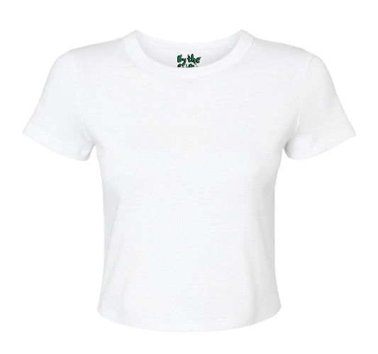 White Baby Tee SMALL