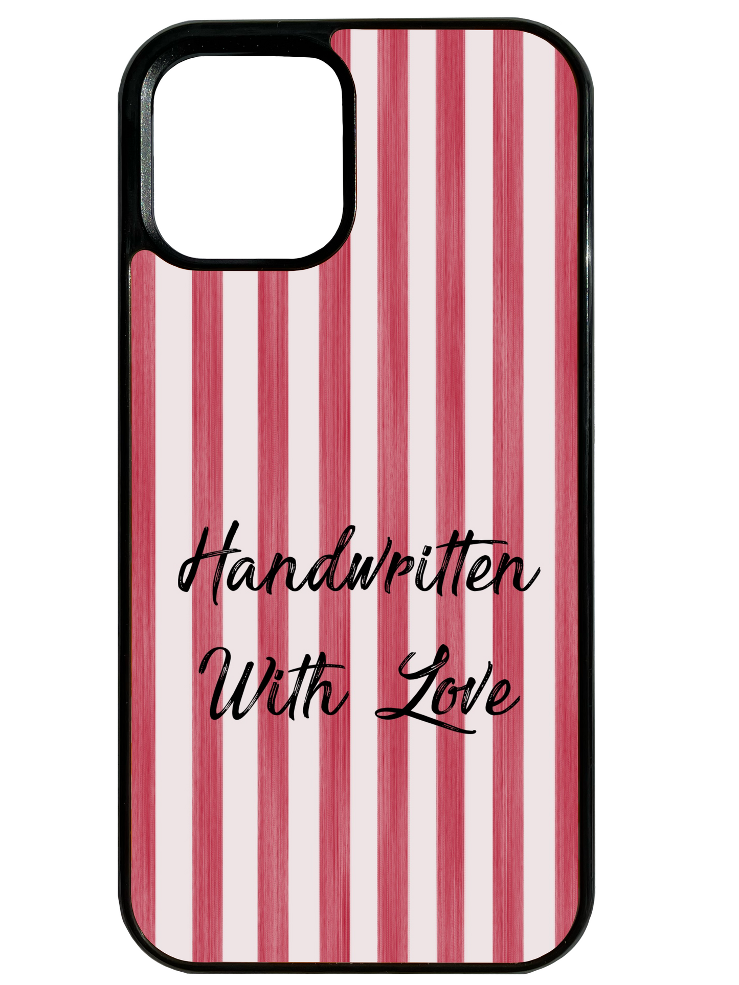 HWL Pink and Red Stripes Phone Case