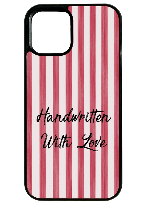 HWL Pink and Red Stripes Phone Case