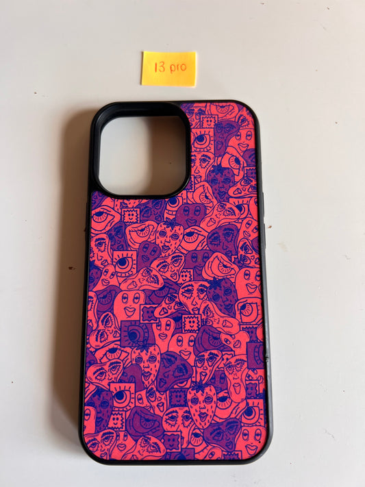 iPhone 13 Pro MindMaze in Pink & Blue