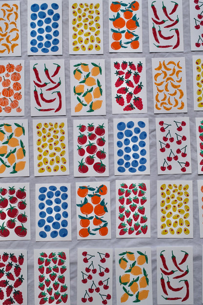 Fruit & Veg Mystery Mini Print Pack