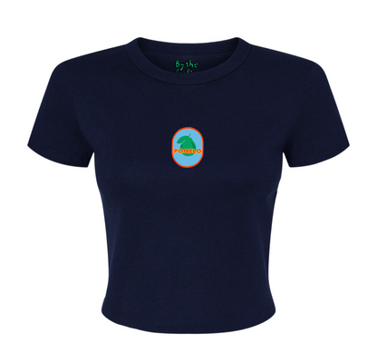 Navy Baby Tee SMALL