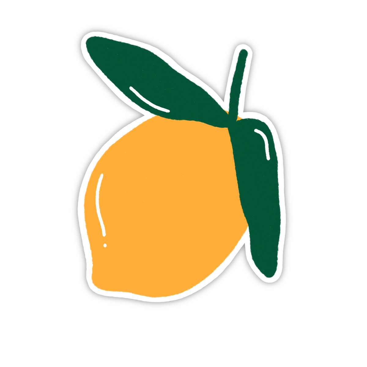 Large Lemon Sticker Lemon Sticker – BY THE PEOPLE