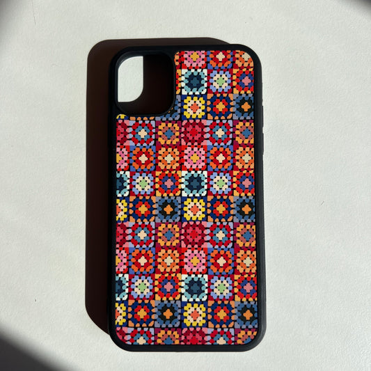 iPhone 11 Granny Squares Case