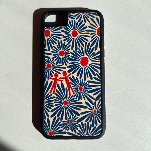 iPhone 6/7/8/SE 2020 Flowerfields in Blue Case