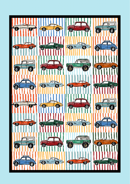 BROOM! BROOM! A3 Print