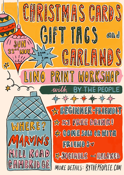Christmas Lino Printing Workshop