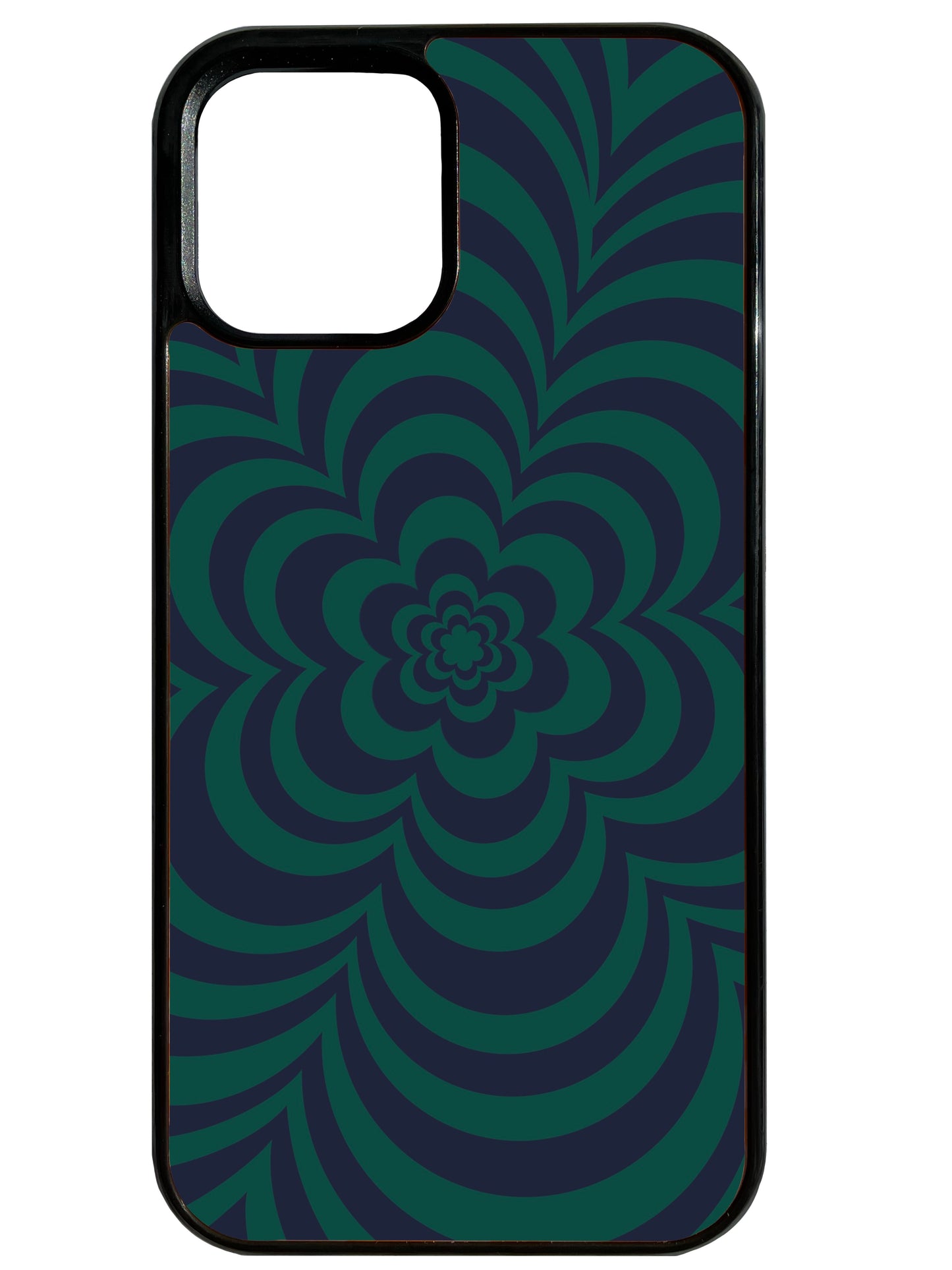 Illusion in Dark Green and Navy